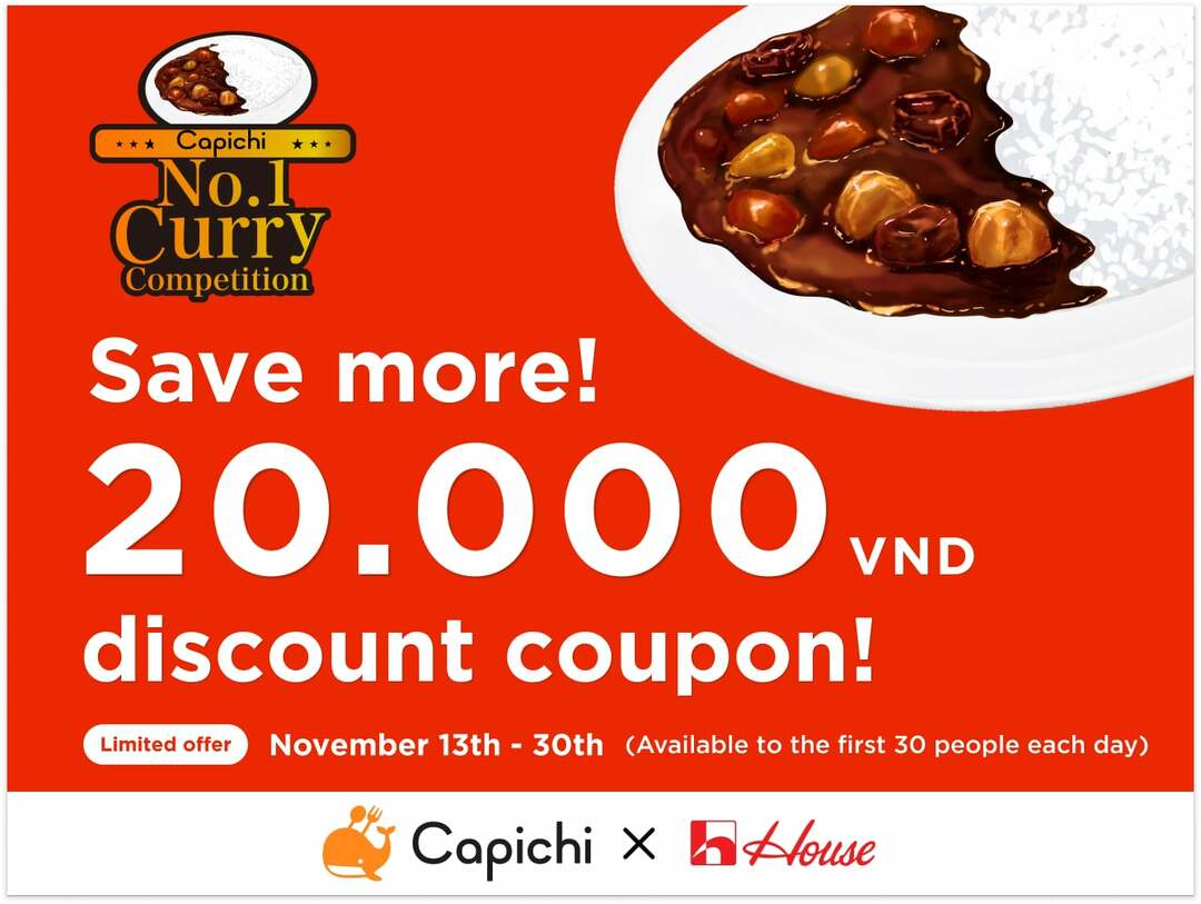 🍛 🔥 House Foods Vietnam × Capichi “Curry No.1 Championship” Sponsorship ...